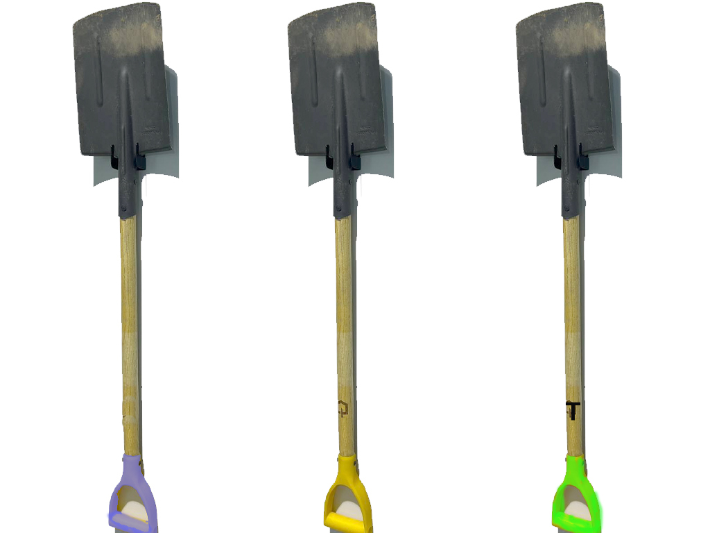 Держатель настенный садовый, 60 мм, 4 шт, компл ГеоПластБорд GPBST-169 - Вид №1