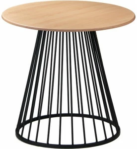 30560 Стол Twister Black r80 бук R-HOME