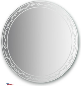 Cz 0725 Зеркало с орнаментом - ива 80Х80 см FBS Artistica