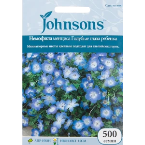 Немофила Менциса «Голубые глаза ребёнка» 500 шт. 12179765 STLM-2180521