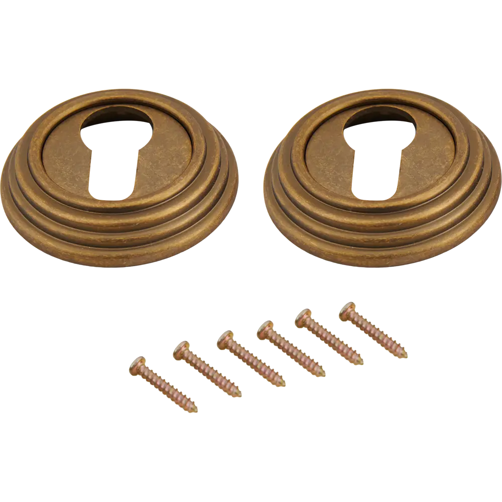 PUNTO Накладка декоративная для цилиндрового замка бронза 85282349 STLM-0060762 - Вид №1