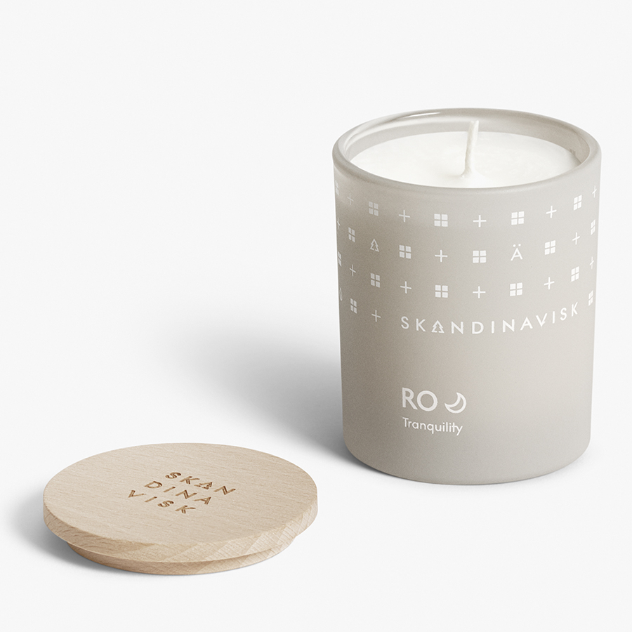 SK20207 Свеча ароматическая ro с крышкой, 65 г (новая) S K A N D I N A V I S K  - Вид №5