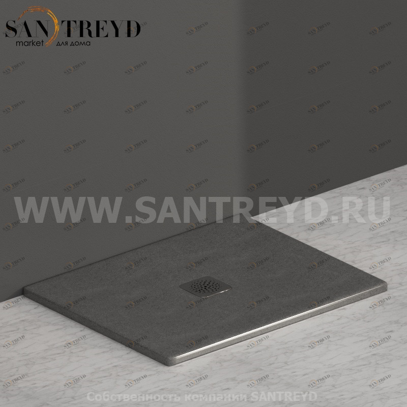 DT072PG Душевой поддон 90x72 керамический Globo Ceramica Globo DOCCIATRE