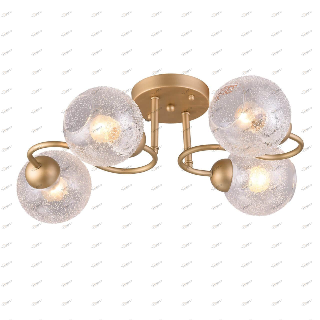 Потолочная люстра Omnilux Pomarico OML-55407-04 OMNILUX POMARICO 220143 Золотой 