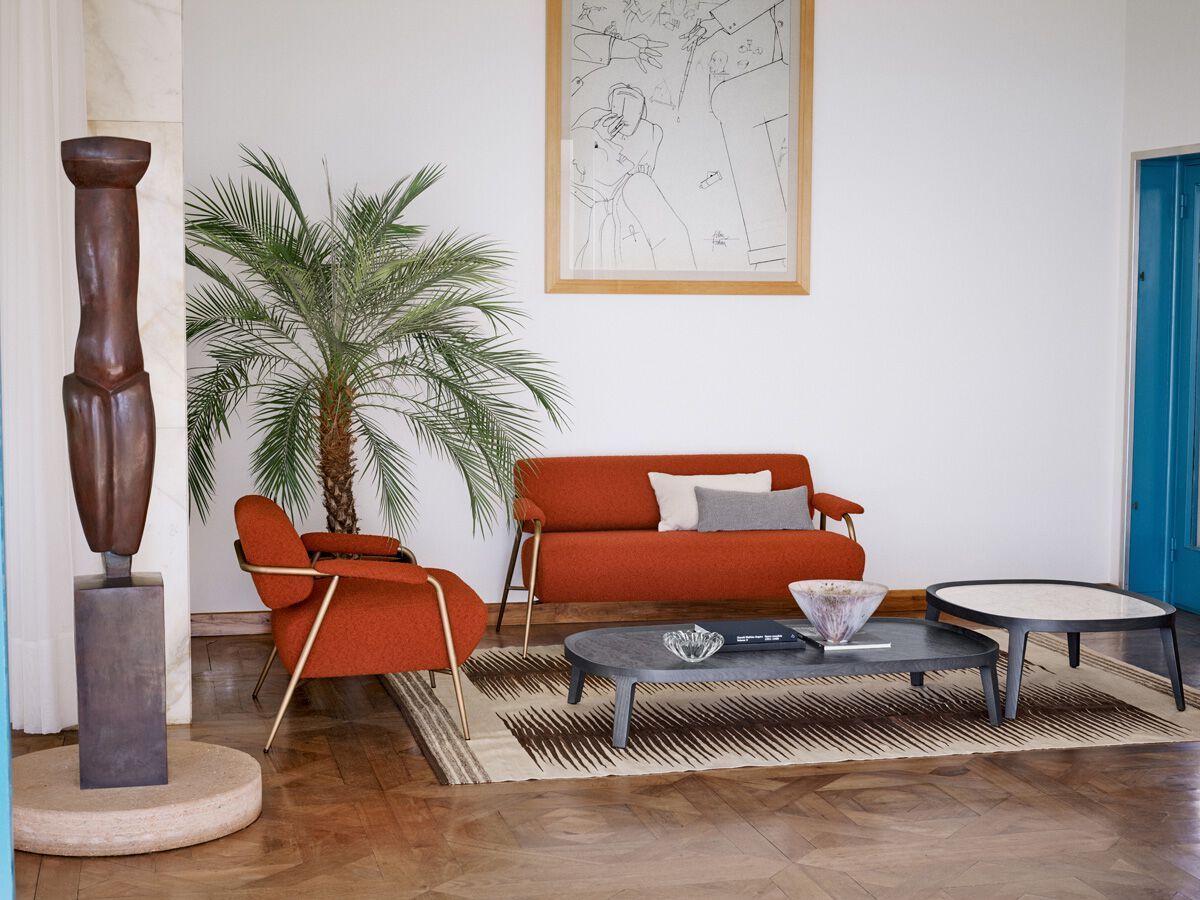 Низкий прямоугольный журнальный столик из ясеня Potocco весна ARCH-00011436 - Вид №2