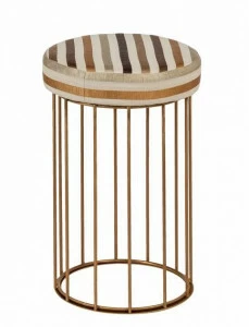 Il Bronzetto Пуф с мягкой подкладкой из латуни Cage Cag08 s_m_l