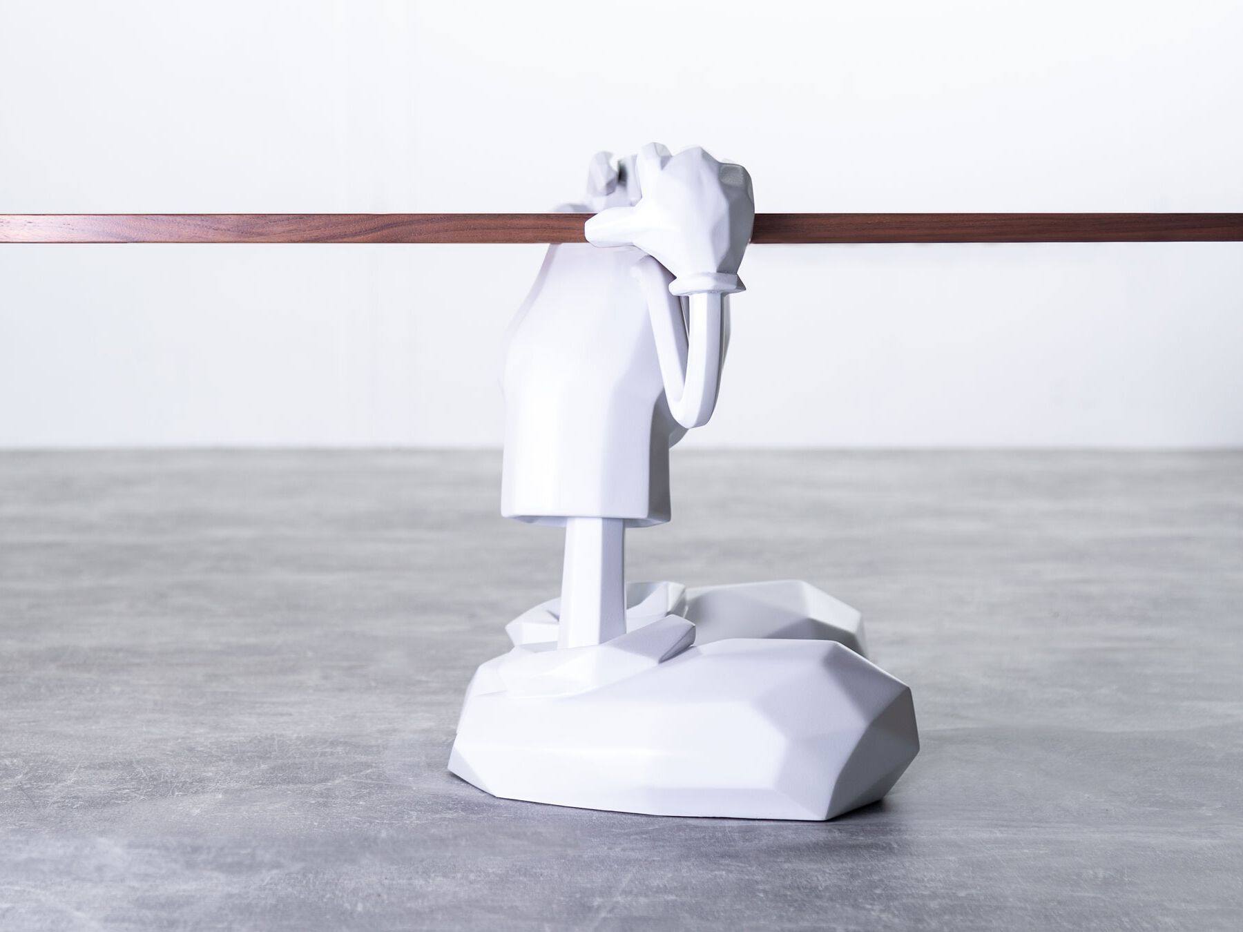 Прямоугольный журнальный столик из ореха и смолы LO Contemporary WILLY WALNUT ARCH-00147637 - Вид №2