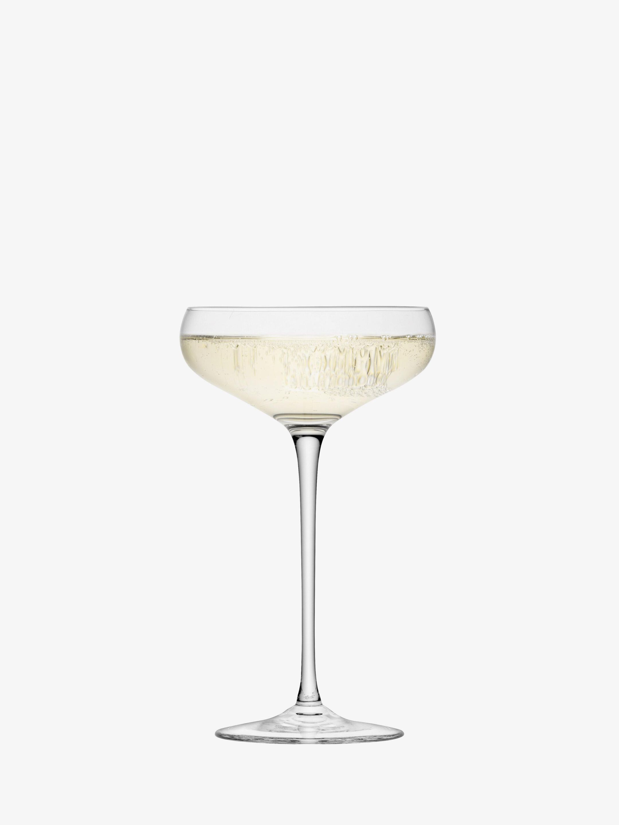 Набор бокалов для шампанского из дутого стекла - 300 мл LSA Wine ARCH-00087844 - Вид №1