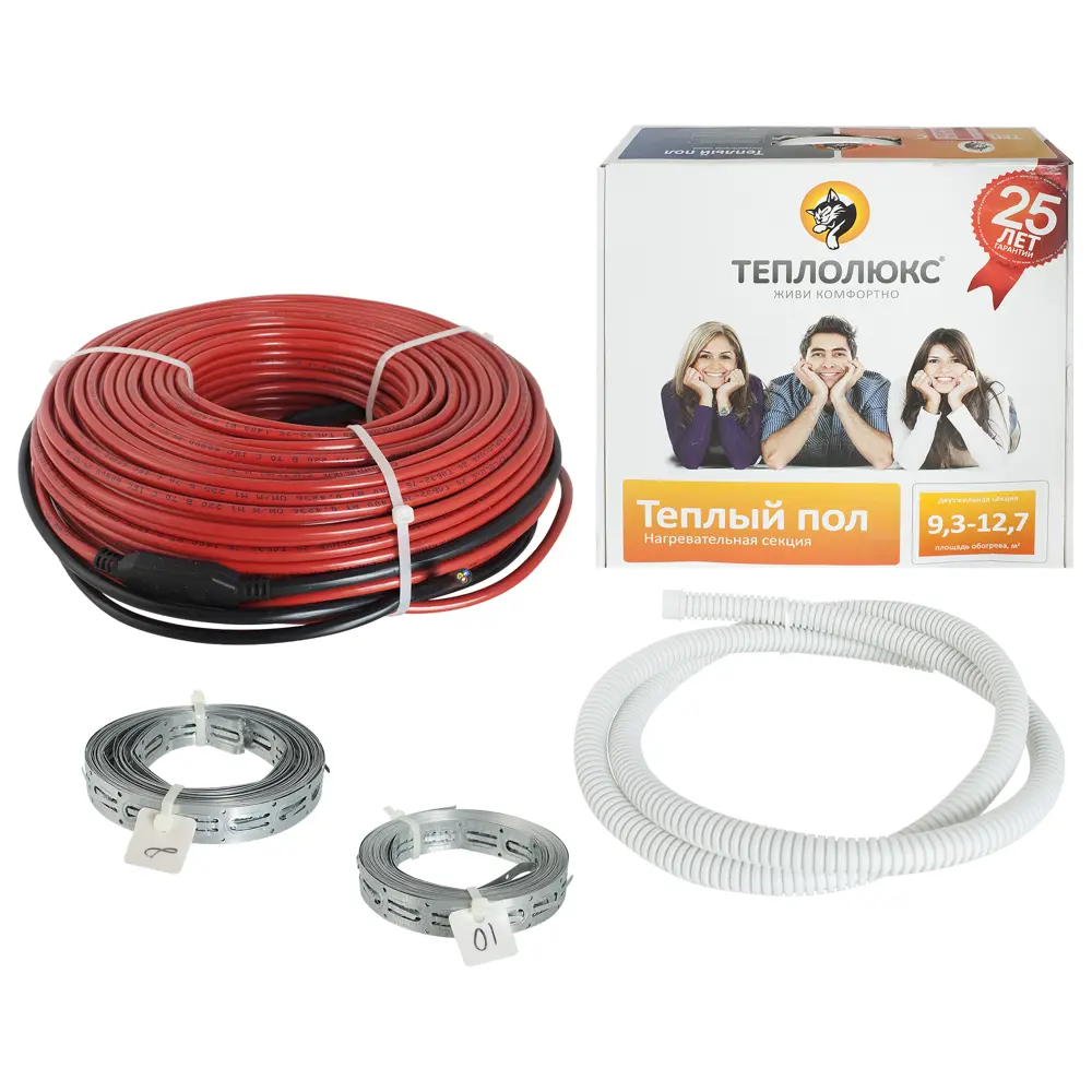 Нагревательный кабель для теплого пола Теплолюкс 74 м, 1400 Вт STLM-2022637 - Вид №1