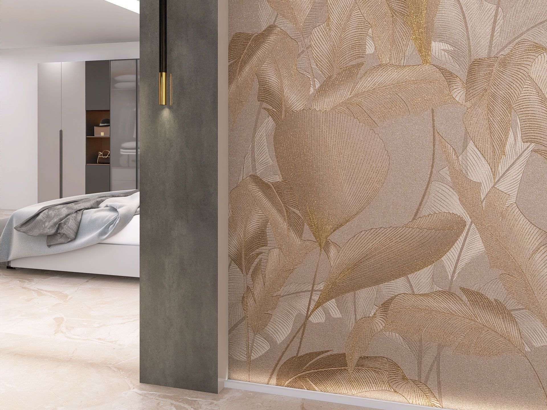 Обои с цветочными мотивами Rimura 2025-Mida's Gold ARCH-00049820