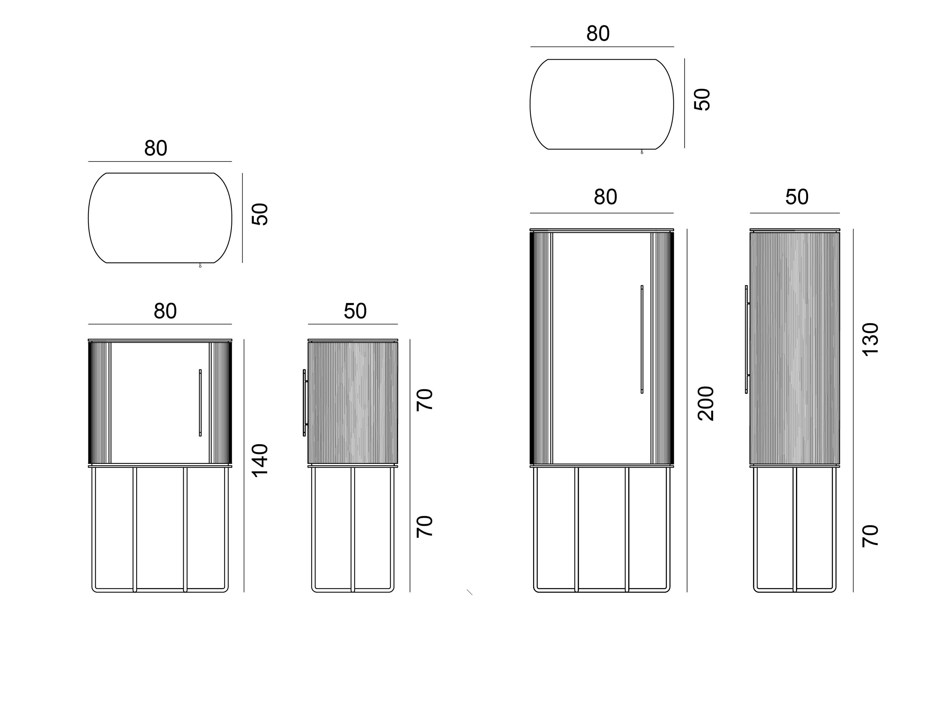 Деревянный и металлический сервант CASA +39 ENCORE Italia ARCH-00068788 - Вид №4