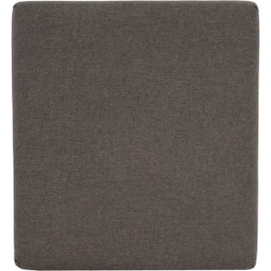Подушка на сидение Рогожка 34x38 см полиэстер цвет графит 82640914 STLM-2141992