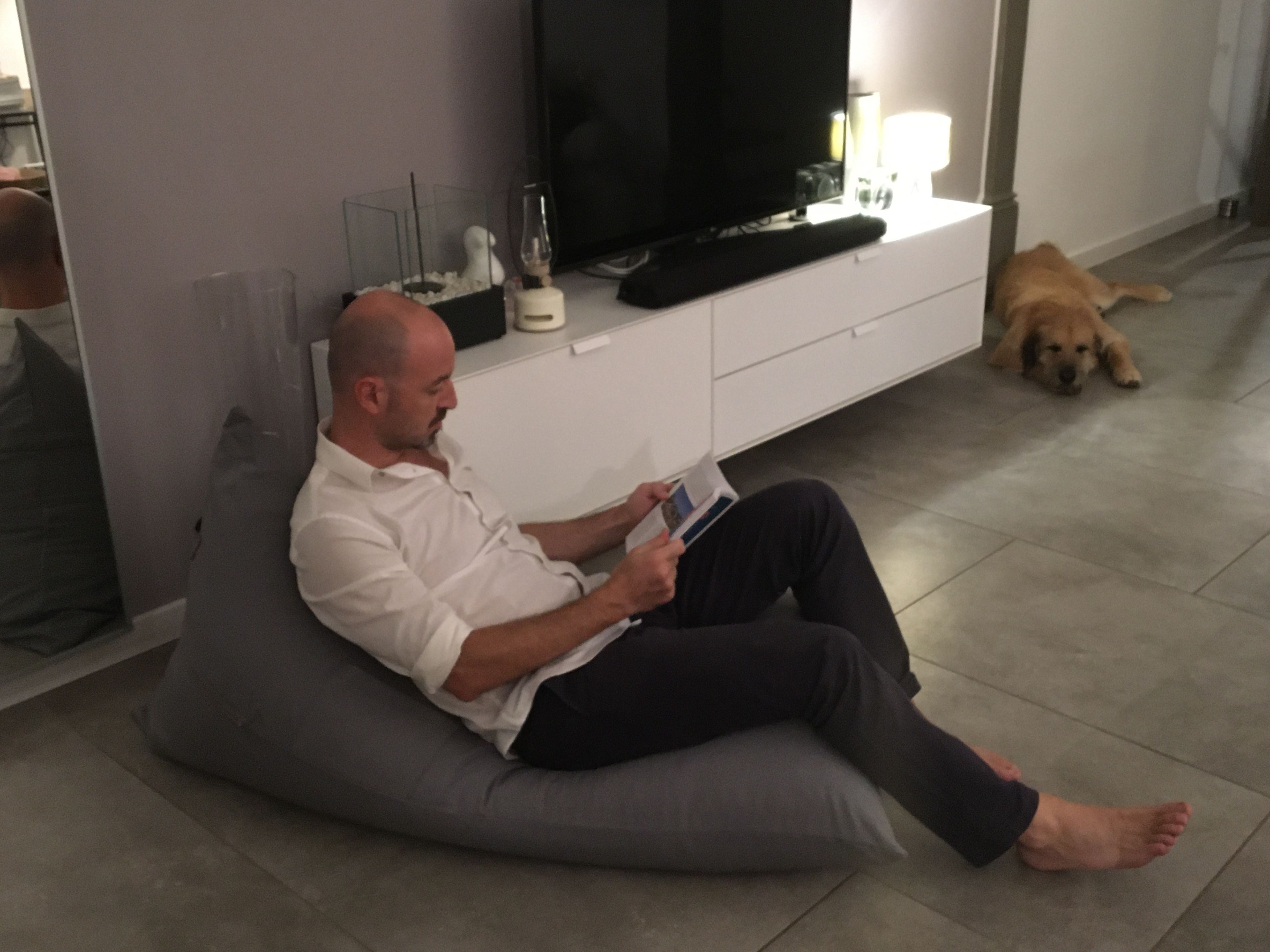 Кресло-мешок из ткани Kaimok оттоманка для внутреннего и наружного применения ARCH-00028192 - Вид №8