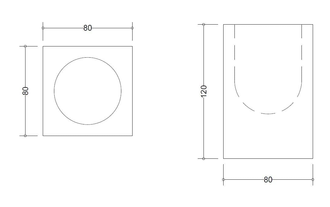 Подставка для зубных щеток из мрамора Salvatori Фонтане Бьянке ARCH-00077107 - Вид №5