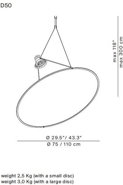 LUCEPLAN Регулируемый светодиодный подвесной светильник sun-id-1490748 - Вид №4