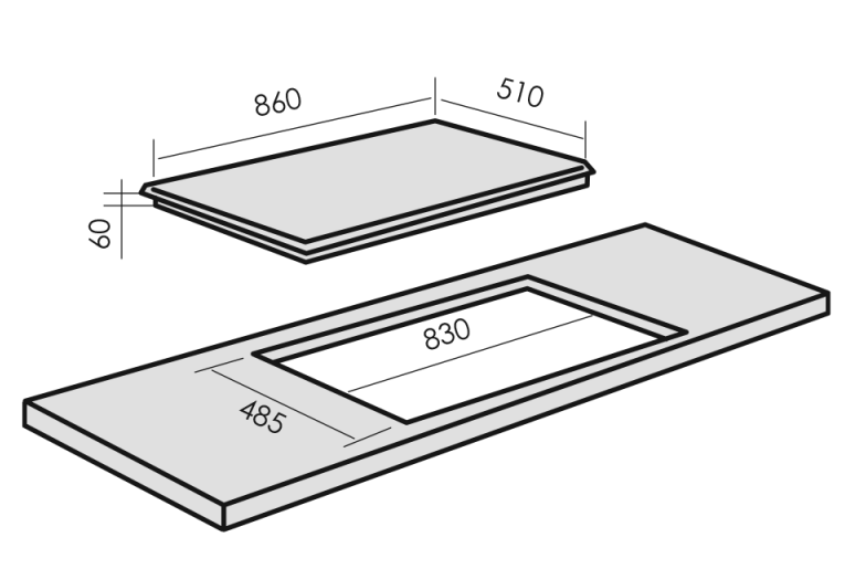 9008929 Газовая варочная поверхность MBS PG-905BL STDN-0049837 - Вид №8