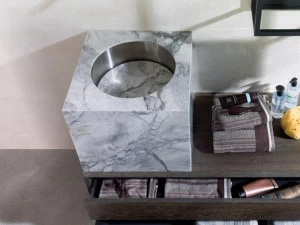 Накладная раковина на столешницу  овальная Gamadecor