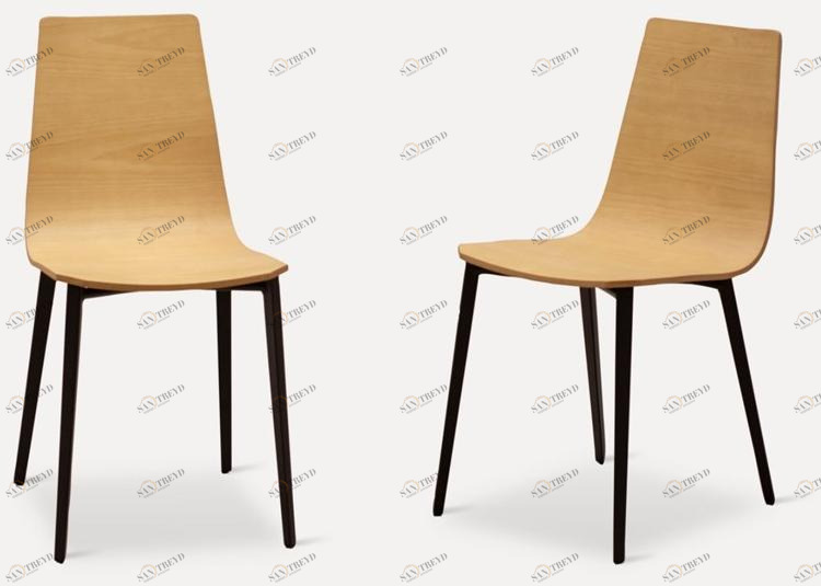 MOBLIBERICA Деревянный стул Salt sun-id-1387995