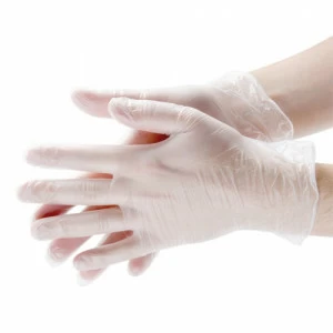 Перчатки виниловые Размер L (упаковка 50 пар)