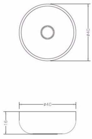 2510284 Накладная раковина на столешницу  овальная Vallvé  - Вид №2