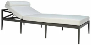 JANUS et Cie Садовый шезлонг из алюминия с порошковым покрытием Azimuth