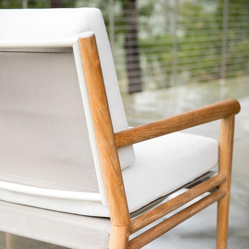 JANUS et Cie 2-местный садовый диван из тика Konos sun-id-1385062 - Вид №5