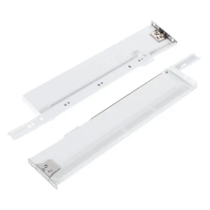 Направляющая роликовая MB08601 86x400 мм, металл, цвет белый