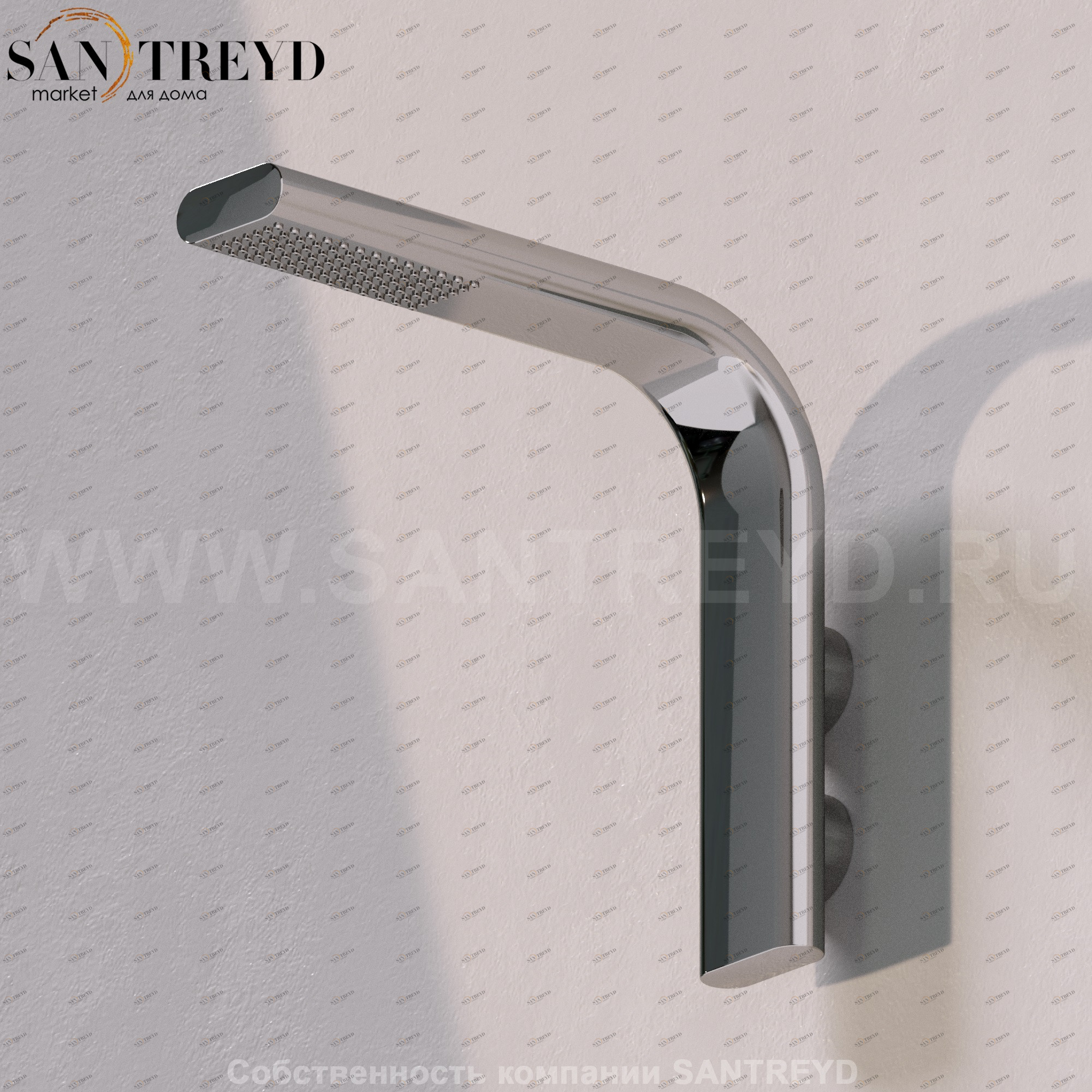 NOKE Настенный душ хромированный NK3270.CR Santreyd 