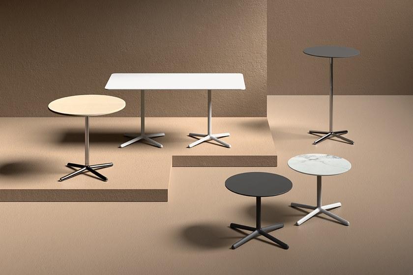 arrmet Круглый стол из литого под давлением алюминия с основанием 4 звезды Clivo sun-id-1406266 - Вид №2