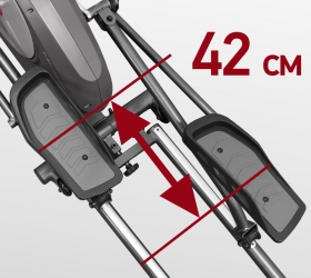 F808 Эллиптический тренажер f808 Carbon Fitness  - Вид №2