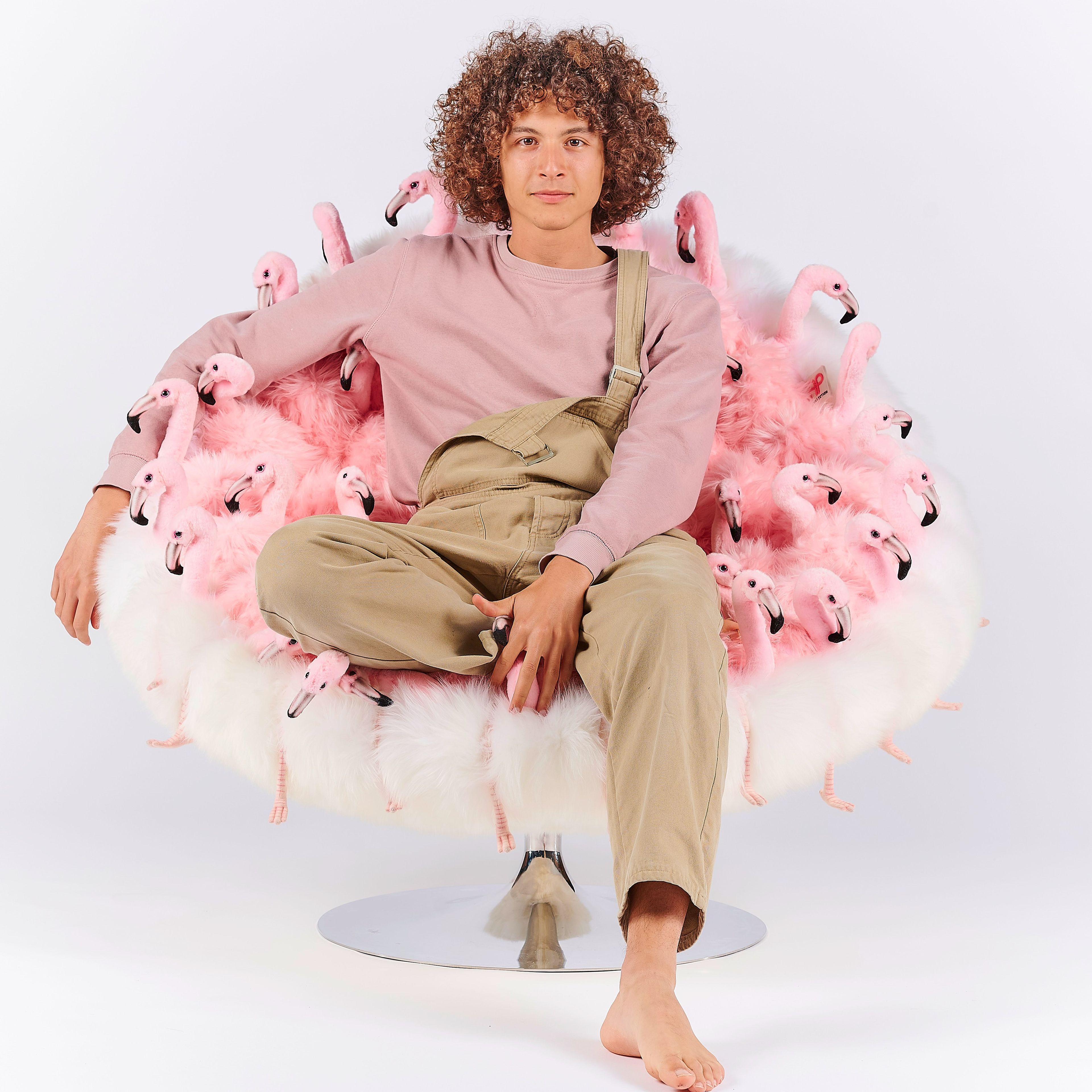 Полиэфирное кресло APCOLLECTION фламинго ARCH-00113686 - Вид №14