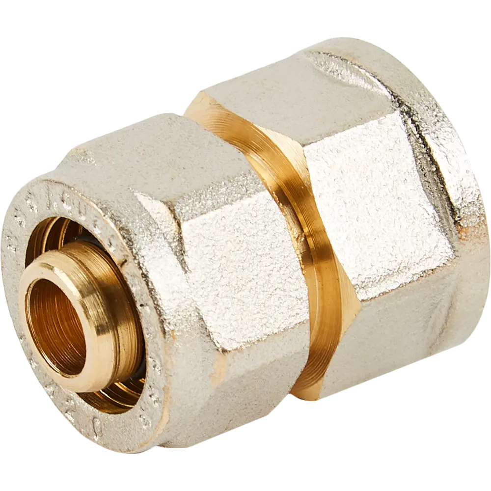 Переходник Aquasfera 1/2"x16 мм ВР никелированная латунь 027-8714 82890153 STLM-2173544 