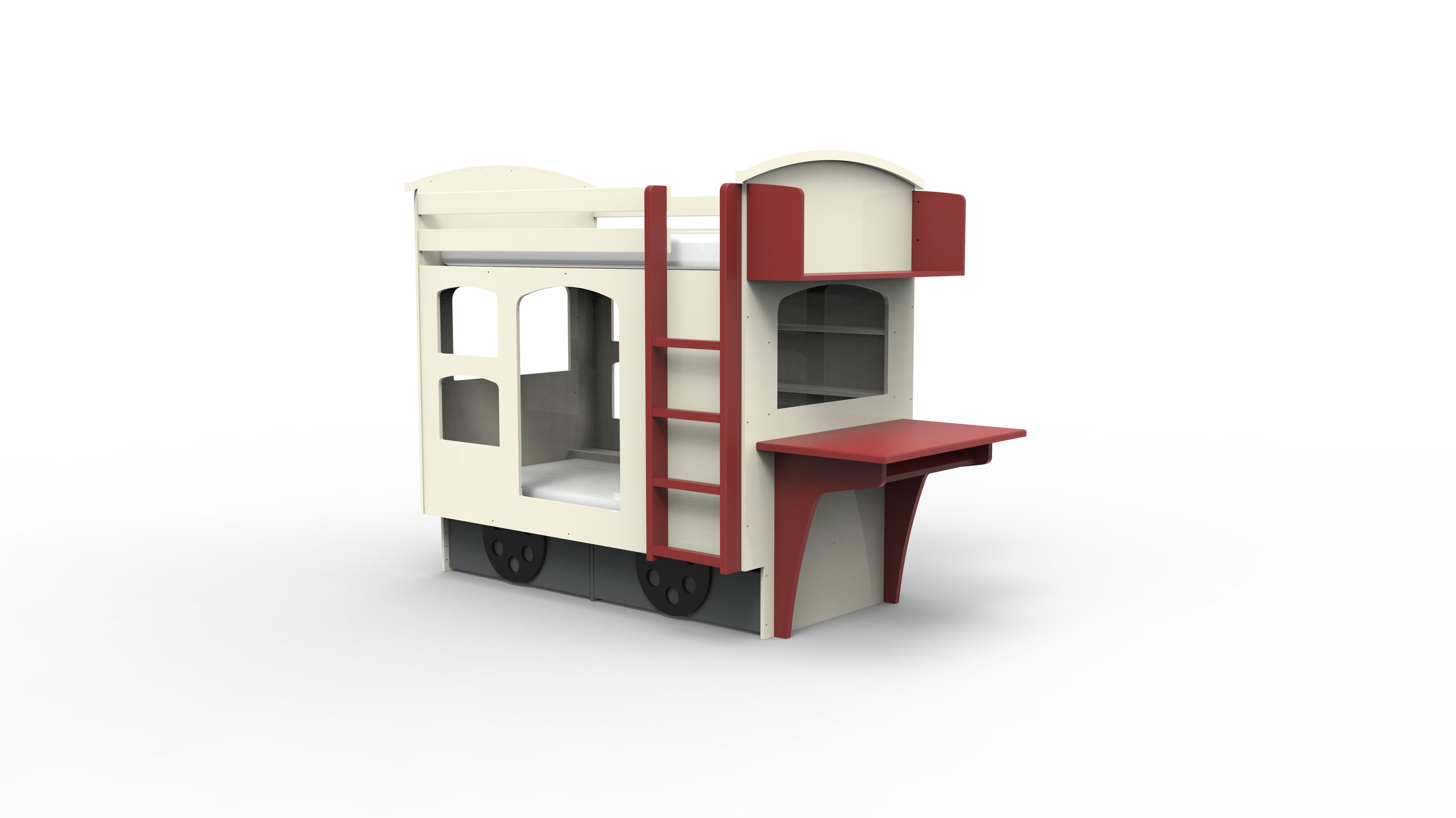 Двухъярусная кровать из МДФ Mathy by Bols УНИВЕРСАЛ ARCH-00153050 - Вид №28