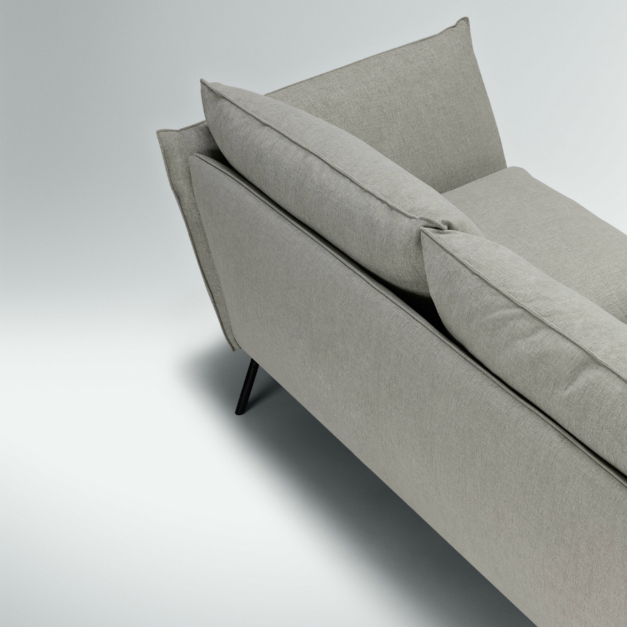 Диван Hugo, светло-серый Sits S1753 - Вид №2