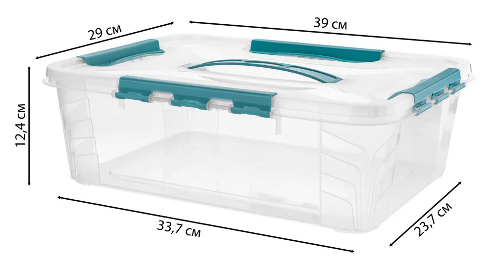 Santreyd Grand Box — универсальный прозрачный ящик для хранения 10 л 82369311