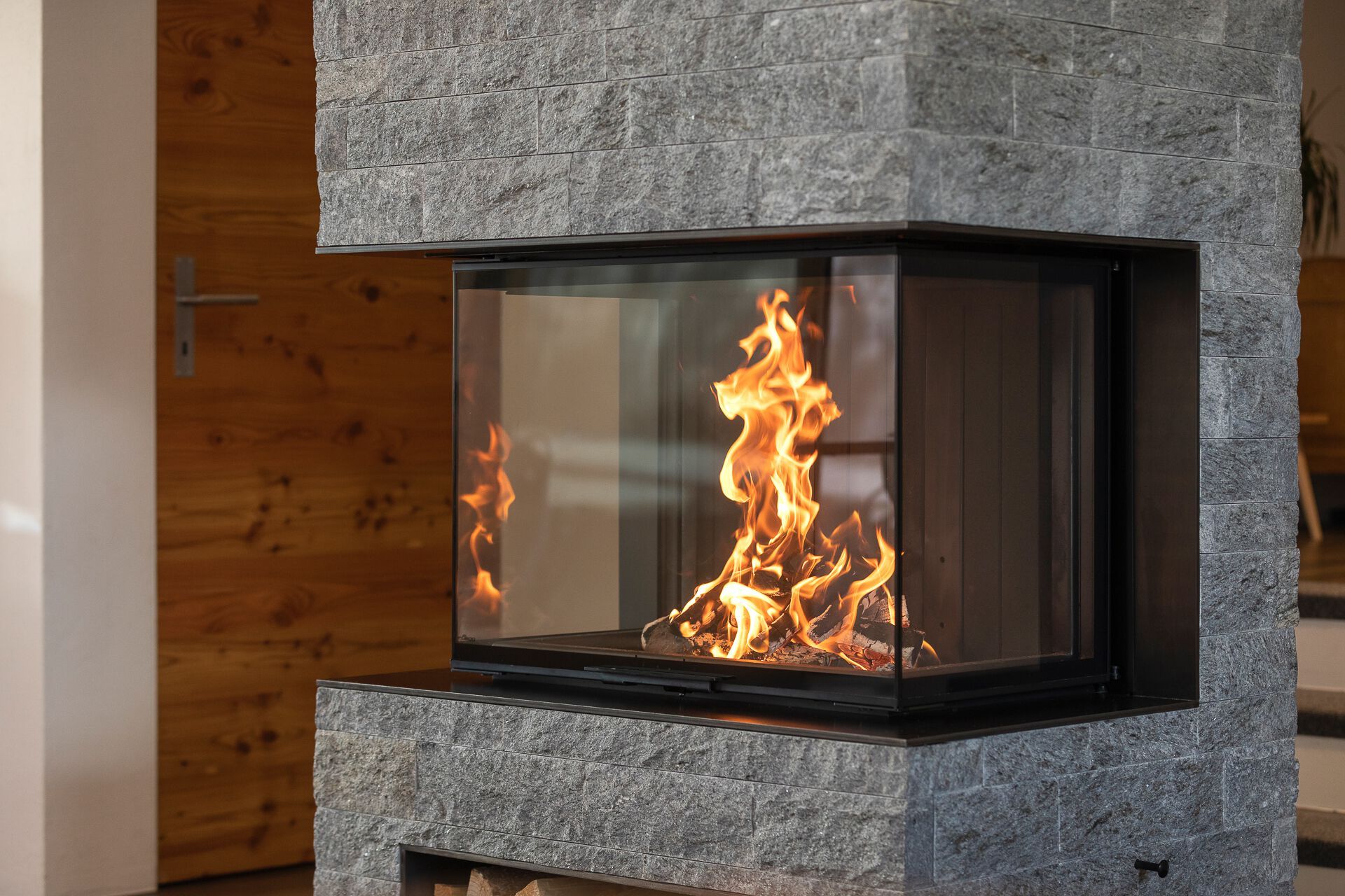 Стальной дровяной камин с тройным фасадом RÜEGG RIII ARCH-00053202 - Вид №13