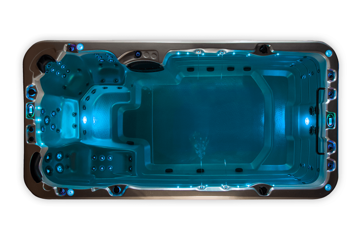 Плавательный спа бассейн vortex spas aquagym max Vortex Spas sun-id-2067990 - Вид №19