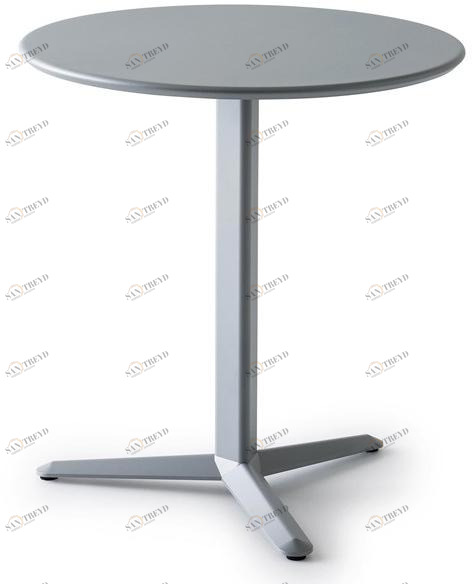 GABER Круглый стол с 3-звездочным основанием из алюминия и стали sun-id-1450879