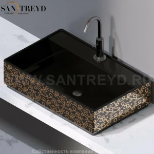 L621401G Накладная раковина на столешницу  прямоугольная A. e T. Italia Fly