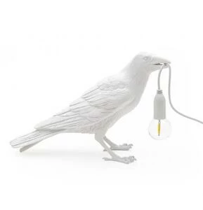 Светильник настольный Bird Lamp Waiting, белый