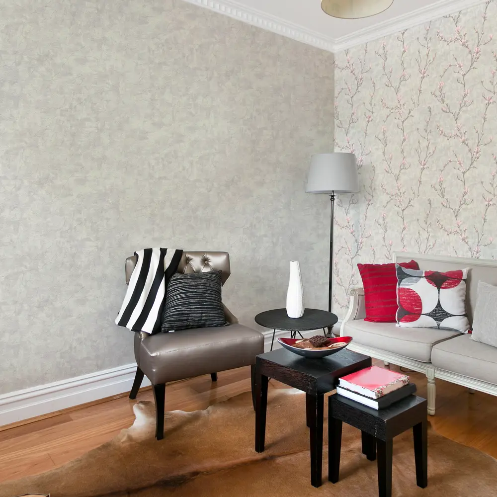 Обои флизелиновые Московская обойная фабрика Весна бежевые 4089-8 1.06 м STLM-2038161 - Вид №3