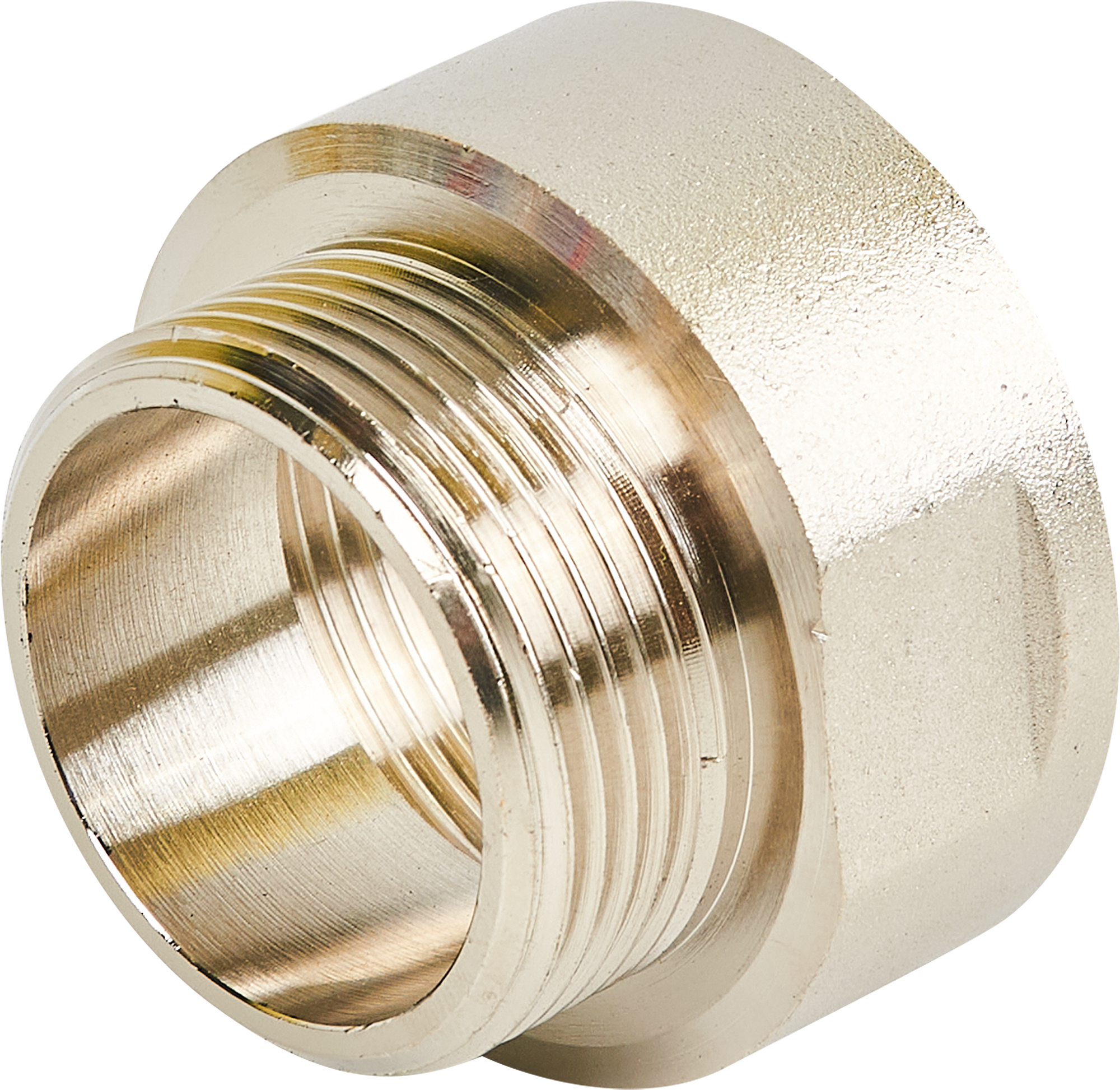 Переходник латунный STOUT 1½"×1¼" никелированный 82238922