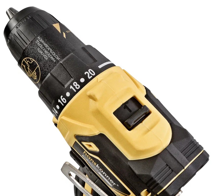 Дрель-шуруповерт Hanskonner HCD1645BLC 5452206 STDN-0039113 - Вид №13