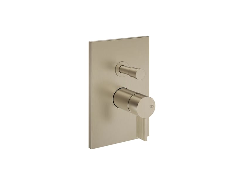 Хромированный латунный смеситель для душа с переключателем Gessi реверс ARCH-00131205