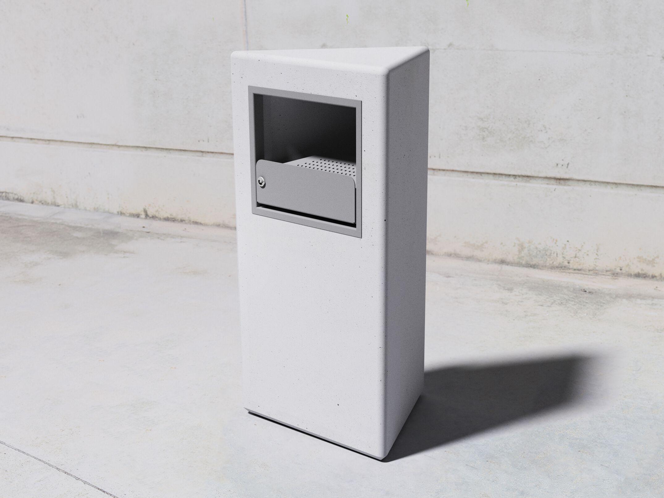 Пепельница для общественных мест из волокнистого бетона SIT Vida ARCH-00112602