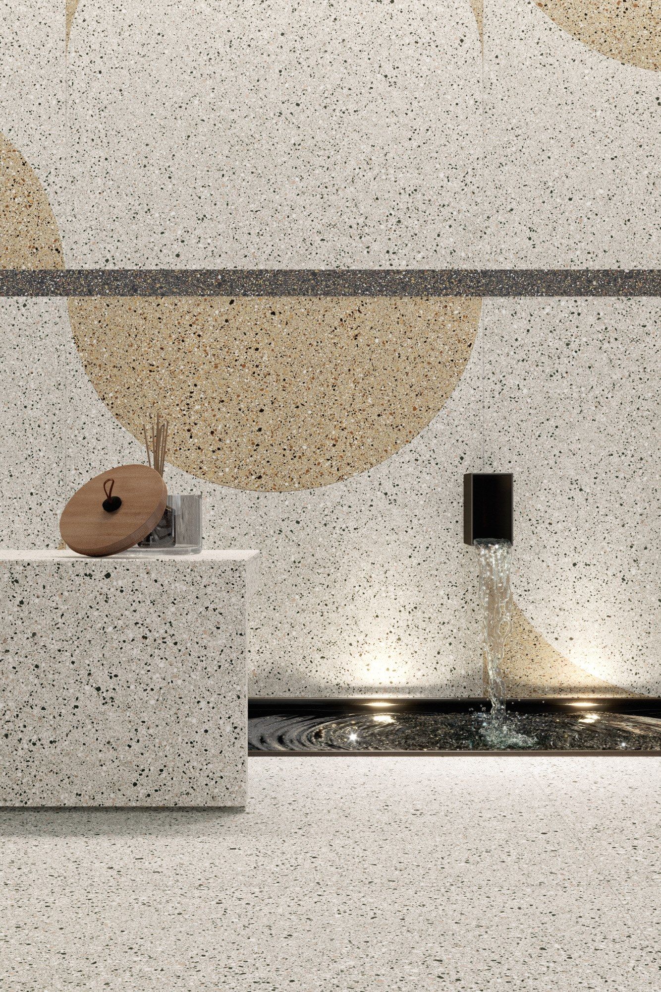 Пол / облицовка керамогранита для интерьера с эффектом камня ARIOSTEA академия полного тела ARCH-00042155 - Вид №4