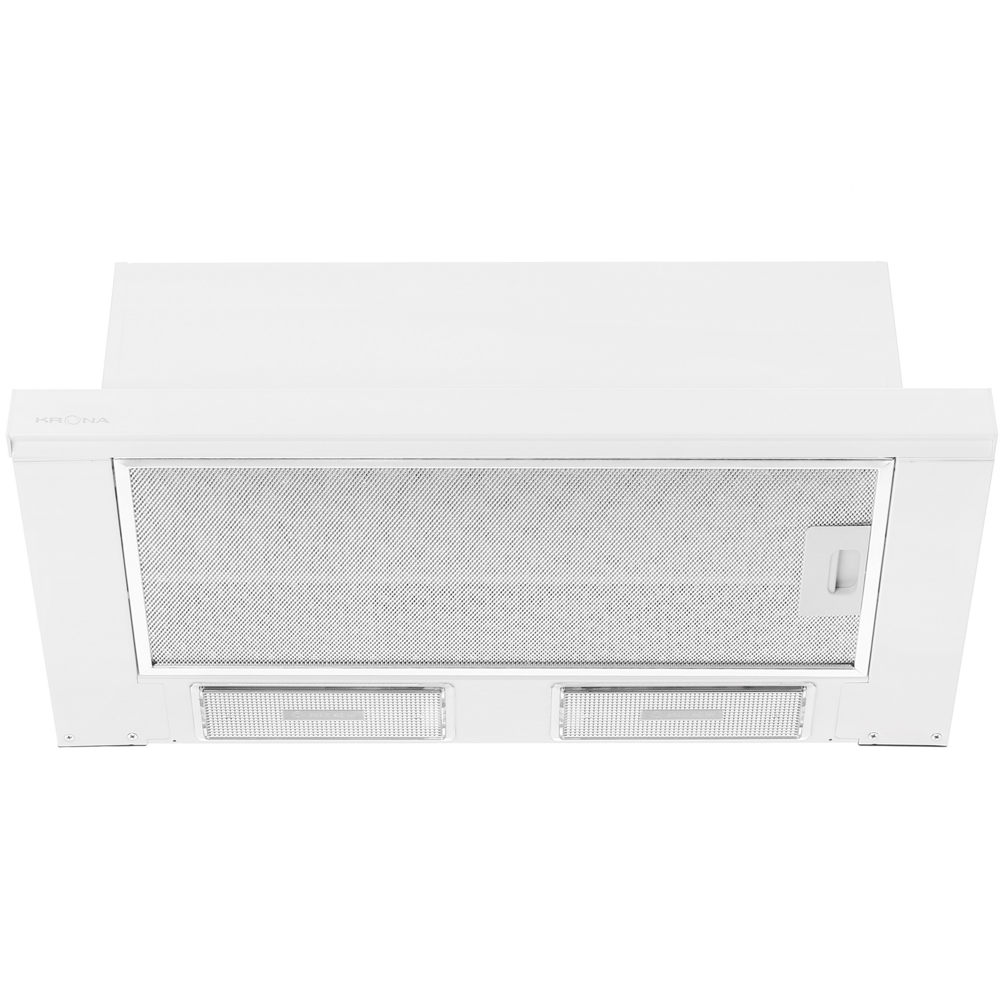 9940317 Вытяжка телескопическая KRONA VITTORIA 600 PB белый/белый STDN-0139836 - Вид №1