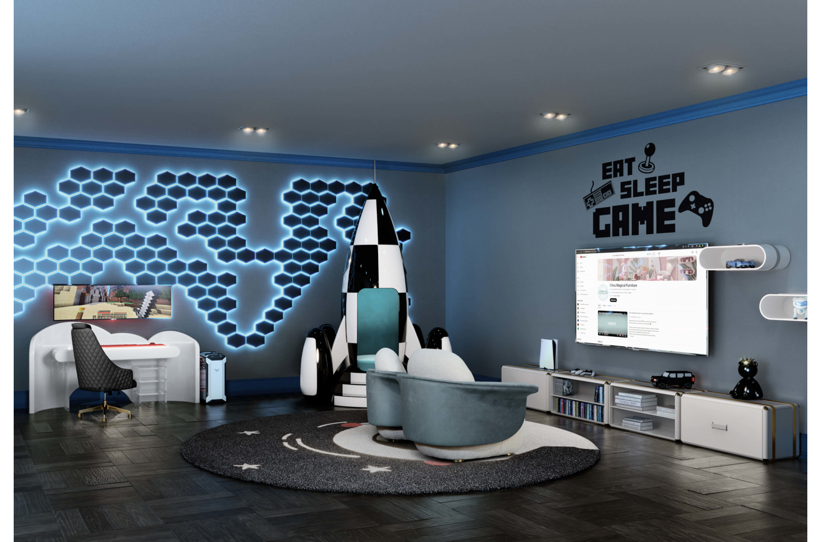 CIST34 Детские ковры Астроман Circu  - Вид №4