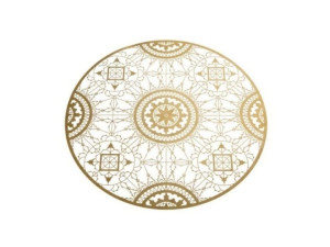 Круглая латунная подложка