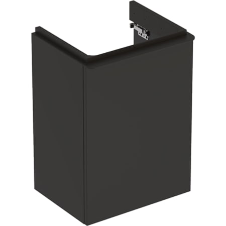 500.363.00.1 Шкафчик для раковины Geberit Smyle Square, с одной дверцей Geberit  - Вид №5